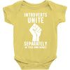 introverts unite separately in your own homes Baby Bodysuit