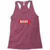resist hypebeast Racerback Tank