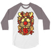 deer and monster 3/4 Sleeve Shirt