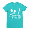 come in for a bit 2 Ladies Fitted T-Shirt