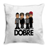 dobre twins dobre brother Throw Pillow