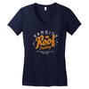 varsity roof drinking Women's V-Neck T-Shirt