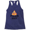 pizza shit Racerback Tank