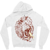 banana eating lion Zipper Hoodie