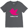 follow me V-Neck Tee