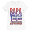 papa   body guard Ladies Fitted T-Shirt