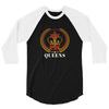 Queens Crown 3/4 Sleeve Shirt