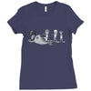 rebel attack Ladies Fitted T-Shirt