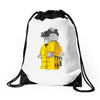 breaking bad lego parody Drawstring Bags