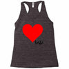 Besties Heart Family Matching Racerback Tank