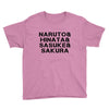 Naruto Hinata Sasuke Sakura T-Shirt Youth Tee