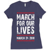 March For Our Lives Ladies Fitted T-Shirt