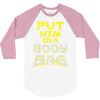 body bag 3/4 Sleeve Shirt