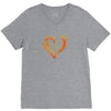 heard colors V-Neck Tee