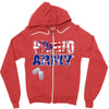 proud army dad 3 Zipper Hoodie