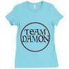 team damon salvatore Ladies Fitted T-Shirt