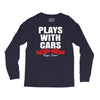Plays With Cars Long Sleeve Shirts