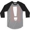 exclamation box 3/4 Sleeve Shirt