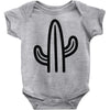 minimalistic cactus Baby Onesie