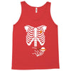 pregnant skeleton baby costume halloween maternity ninja ladies Tank Top