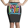 pop off brush Pencil Skirts