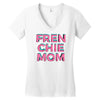french bulldog mom Women's V-Neck T-Shirt