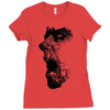 scream Ladies Fitted T-Shirt
