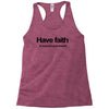 have faith in science and reason t shirt medium funny atheism religion Racerback Tank