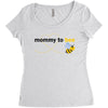 Mommy to Bee Baby Boy Women's Triblend Scoop T-shirt