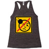 not the face Racerback Tank