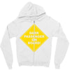 dark passenger on board Zipper Hoodie