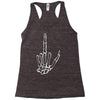 skeleton hand Racerback Tank