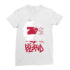 dj blend Ladies Fitted T-Shirt