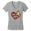 love furever Women's V-Neck T-Shirt