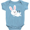 gym rabbit Baby Bodysuit