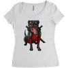 pitpool Women's Triblend Scoop T-shirt