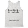 dad balls greeting Tank Top