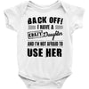 Back Off Crazy Daughter Afraid To Use Her Baby Onesie