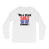 on a scale of one to america how free are you tonight Long Sleeve Shirts
