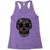 loco coco skul Racerback Tank