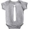 skinny white tie Baby Onesie