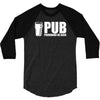 pub providing us beer hoodie 3/4 Sleeve Shirt