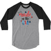 4th of July 3/4 Sleeve Shirt