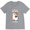 fat life V-Neck Tee