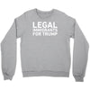 legal immigrants for trump Crewneck Sweatshirt