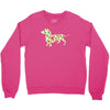 dachshund flower Crewneck Sweatshirt