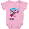 breaking bear Baby Bodysuit