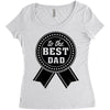 best dad ever Women's Triblend Scoop T-shirt