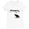 nevermore Ladies Fitted T-Shirt