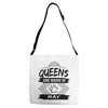 Queens Are Born In May Adjustable Strap Totes